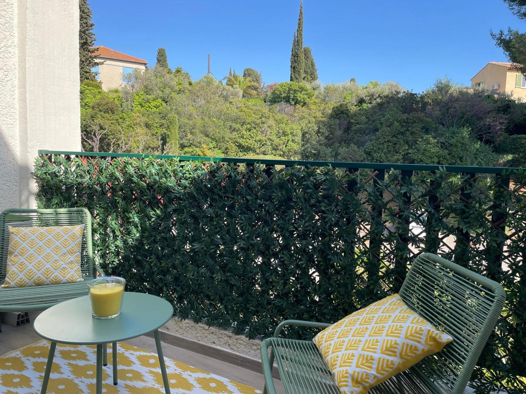 Studio 110 Grande Terrasse Proche Mer Бандоль Екстер'єр фото